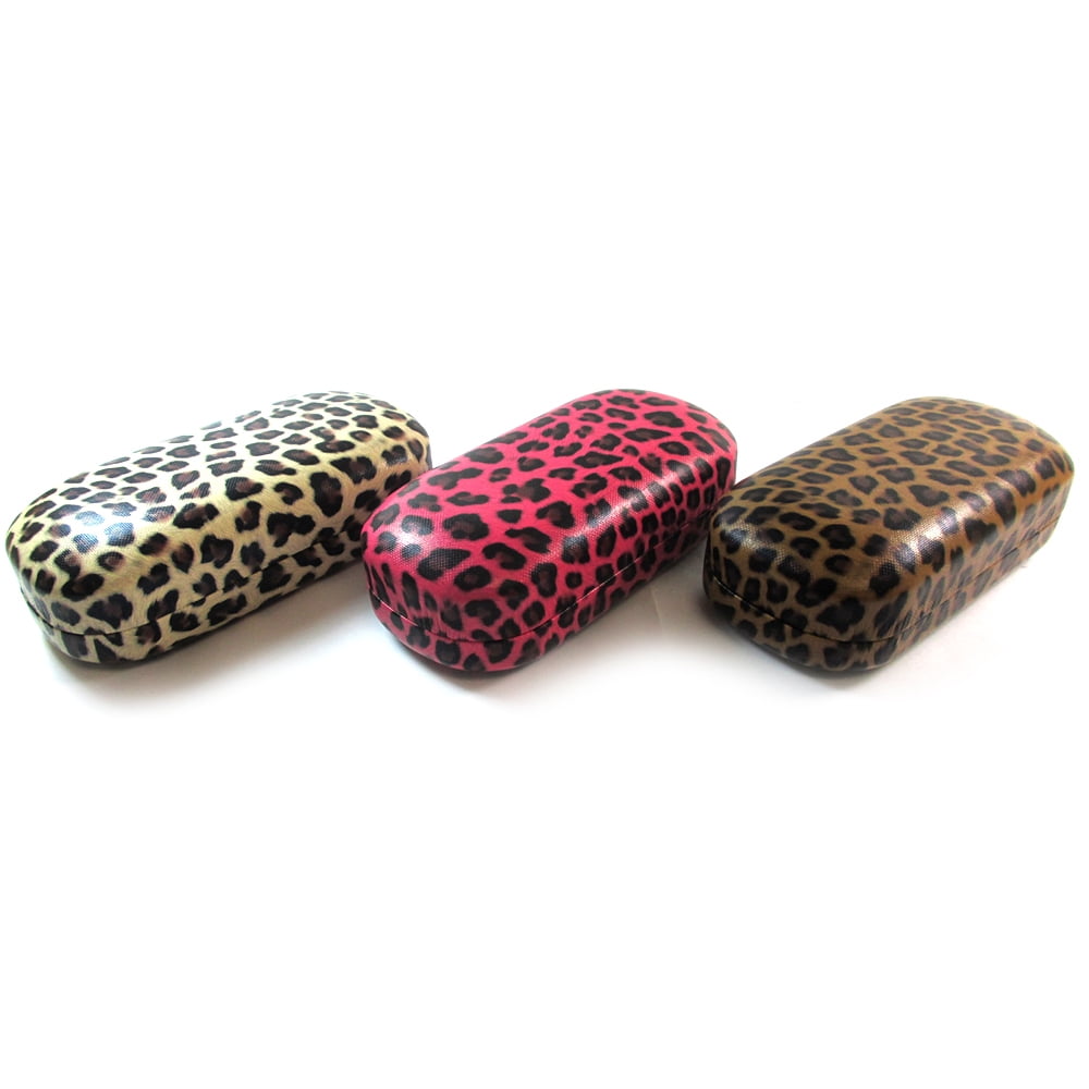 1 Hard Leopard Print Case Sunglasses Eye Glasses Portable  display picture 1
