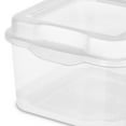 Sterilite Small Bin Plastic FlipTop Storage Box with Latching Lid (12