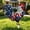 Multicolor2, variant on Fmbmuo Independence Day Painted Rooster Figurine Outdoor Garden Yard Stake Rural Style Animal Decoration 9.8"x7.9"