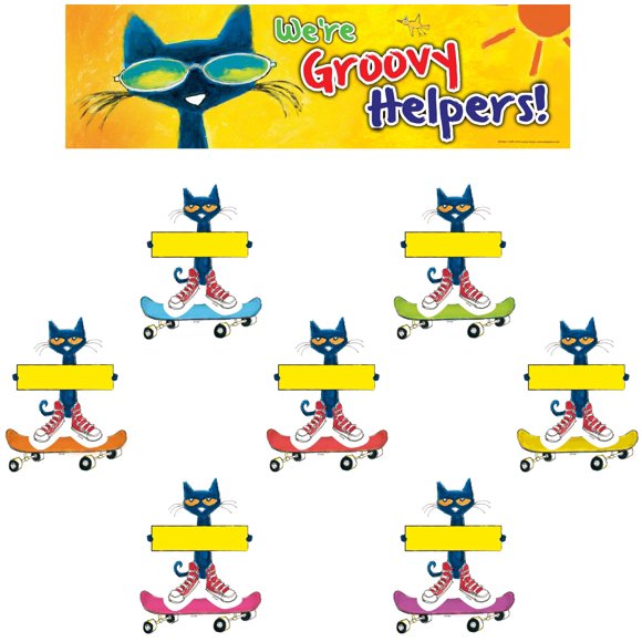 Tablón de anuncios de trabajos en el aula Edupress Groovy Pete The Cat