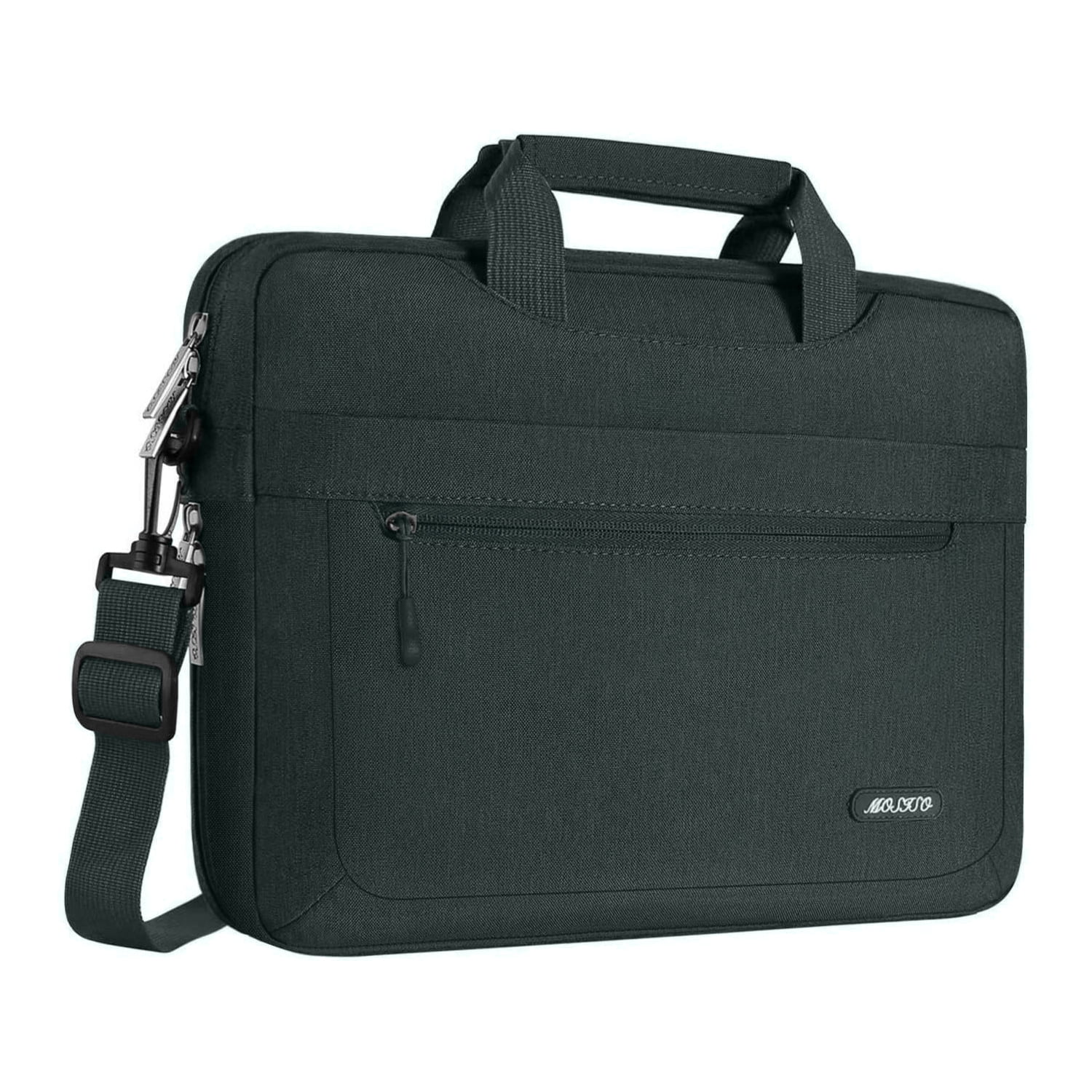 Mosiso 13-13.3 inch Polyester Laptop Shoulder Bag for MacBook Air Pro, 13.3&quot; Notebook Messenger ...