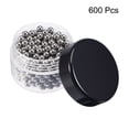 thumbnail image 3 of Uxcell 4mm 304 Stainless Steel Bearing Balls G100 Precision Metal Cleaning Ball 600 Pack, 3 of 5