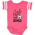 thumbnail image 3 of Inktastic Girls Gotta Have Goals Soccer Girls Baby Bodysuit, 3 of 5