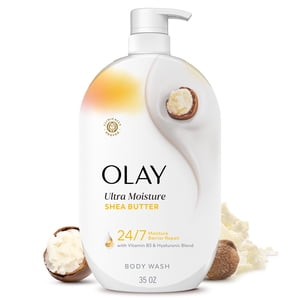 Olay Ultra Moisture Body Wash with Shea Butter, 35 oz
