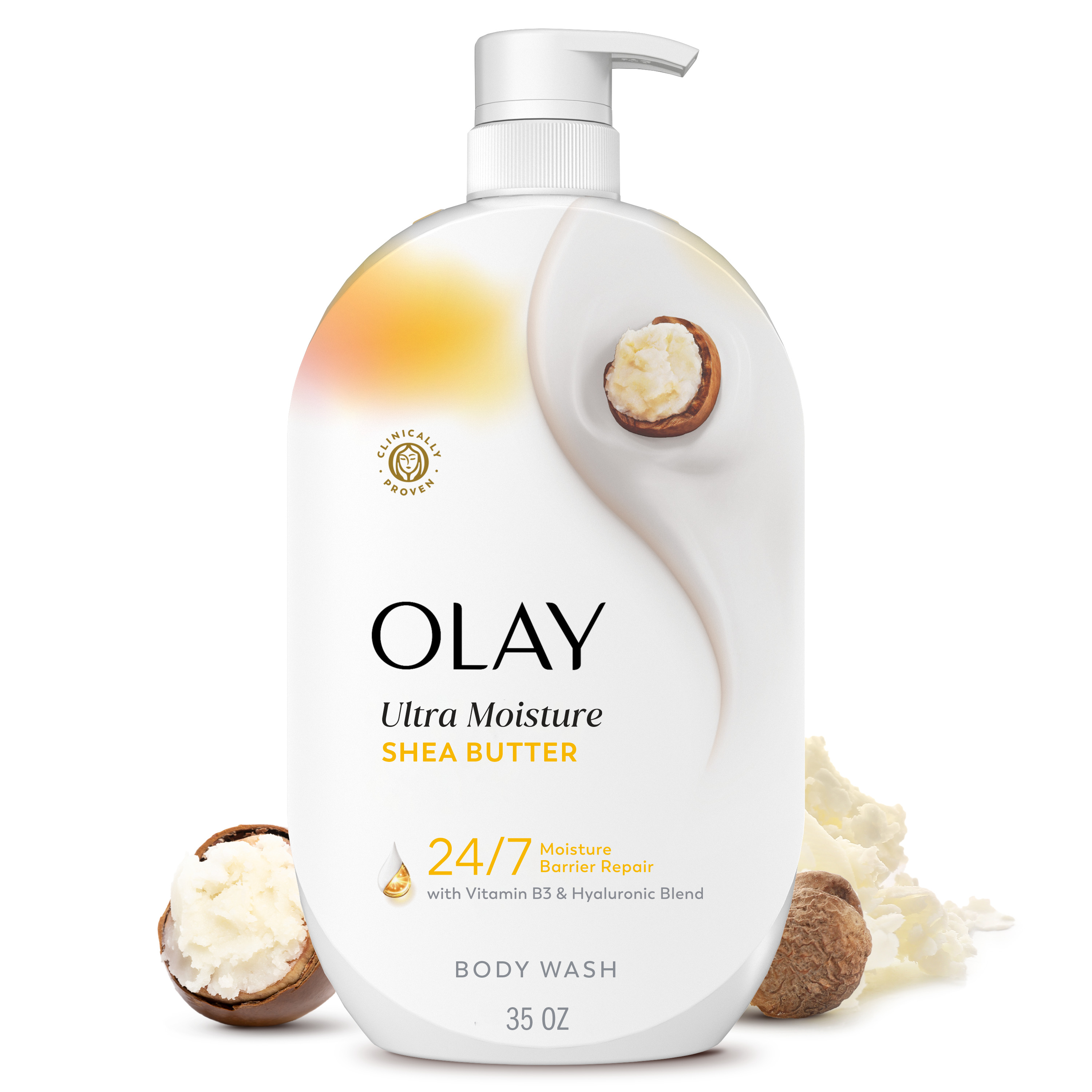 Olay Ultra Moisture Body Wash with Shea Butter, 35 oz photo 1