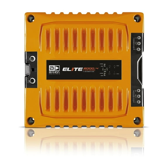 4-Ch. Vehicle Audio Bass Amplifier - 500W High-Powered Mono Bass Amplifier...