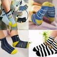 thumbnail image 4 of Tphon Toddler Non Slip Socks 12 Pairs Anti Skid Kids Socks Cute Grips Socks for 1-7 Years Boys Girls, 4 of 5