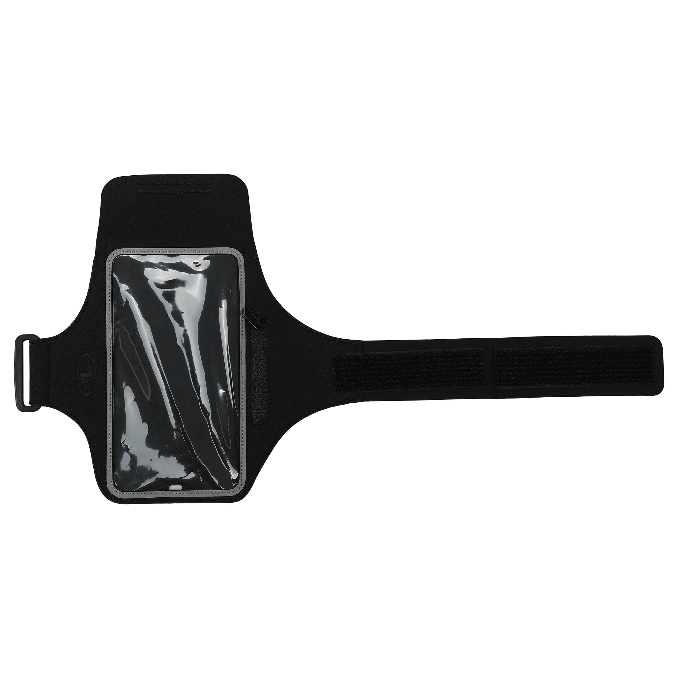 Athletic Works Running 7.8" Armband Phone Case with Touch-Screen Compatibility, Black