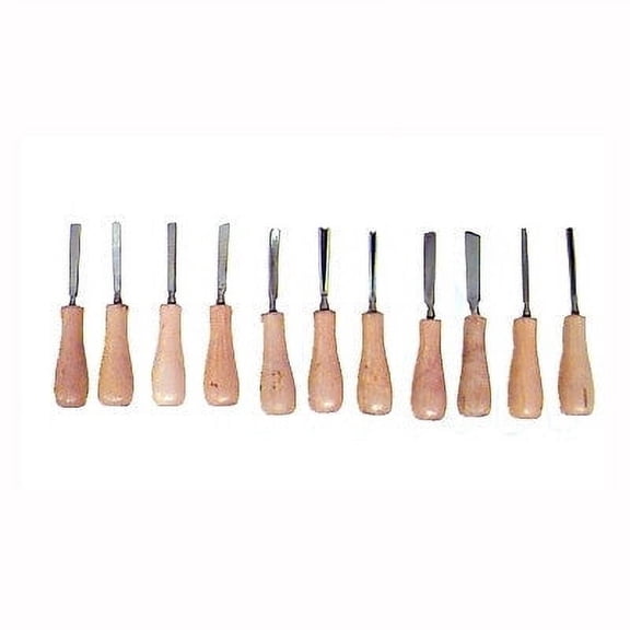 11 Piece Hand Hobby Carving Tool for Woodworking Carver Set Kit