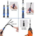 thumbnail image 4 of Hautton Precision Screwdriver Set, 60 in 1 with 56 bits Magnetic Screwdriver Kit, Stainless Steel Professional Repair Tools Kit for Phone Laptop PC Camera Game Console Glasses and More –Blue, 4 of 6