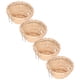 thumbnail image 4 of 4pcs Bamboo Bird Nest Handmade Weaving Breeding Resting Bird House with Hook for Parrots Canary, 4 of 4