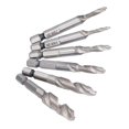 thumbnail image 4 of High quality Tapping drill bit titanium plated hexagonal shank high speed steel, 4 of 5