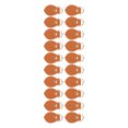 thumbnail image 4 of 20 juegos de anillos en D de cuero para bolso, anillos en D de cuero genuino, suministros para hacer bolsos, bolso cruzado de cuero, artesanía Claybank, 4 of 8