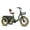 Green, variant on Addmotor M330II Electric Tricycle, 85 MI Long Range, 750W 48V 20AH Step-Thru Electric Trike, 3 Wheel Fat Tire Electric Bicycle for Adults with Front & Rear Basket, Black
