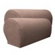 thumbnail image 5 of 2 protectores de reposabrazos, protectores de sillón, funda de sillón, funda de sillón, café, 5 of 7