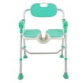 thumbnail image 4 of Miumaeov 350lbs Shower Chair Height Adjustable Non-slip Bath Chair Seat with Backrest & Armrests for Seniors Elderly, 4 of 20
