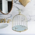 thumbnail image 5 of facefd Bird Cage Cosmetic Storage Rack Dresser Makeup Organizer Shelf 1 Tier White, 5 of 5
