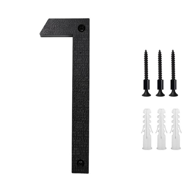 Feltree 5 Inch Modern Metal House Numbers Door Number House Address Letters and Numbers for Outside Signs