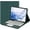 Dark green, variant on Touch Keyboard Case for Samsung Galaxy Tab S8/Tab S7 11 Inch (Model SM-X700/X706/T870/T875/T878), with Pencil Holder, Detachable Magnetic Bluetooth Keyboard