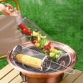thumbnail image 5 of WIFKLSIIPG Grille Ronde en Acier Inoxydable pour Barbecue Extérieur Grille Ronde pour Chips Poisson Accessoires de Cuisson Polyvalents, 5 of 5