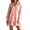 Pink, variant on Levmjia Women's Dress Long Sleeve Polo Collar Quarter Zip Sweater Dress Casual Loose Fit Ruffle Hem Mini Dress Solid Color Fall Winter Dresses