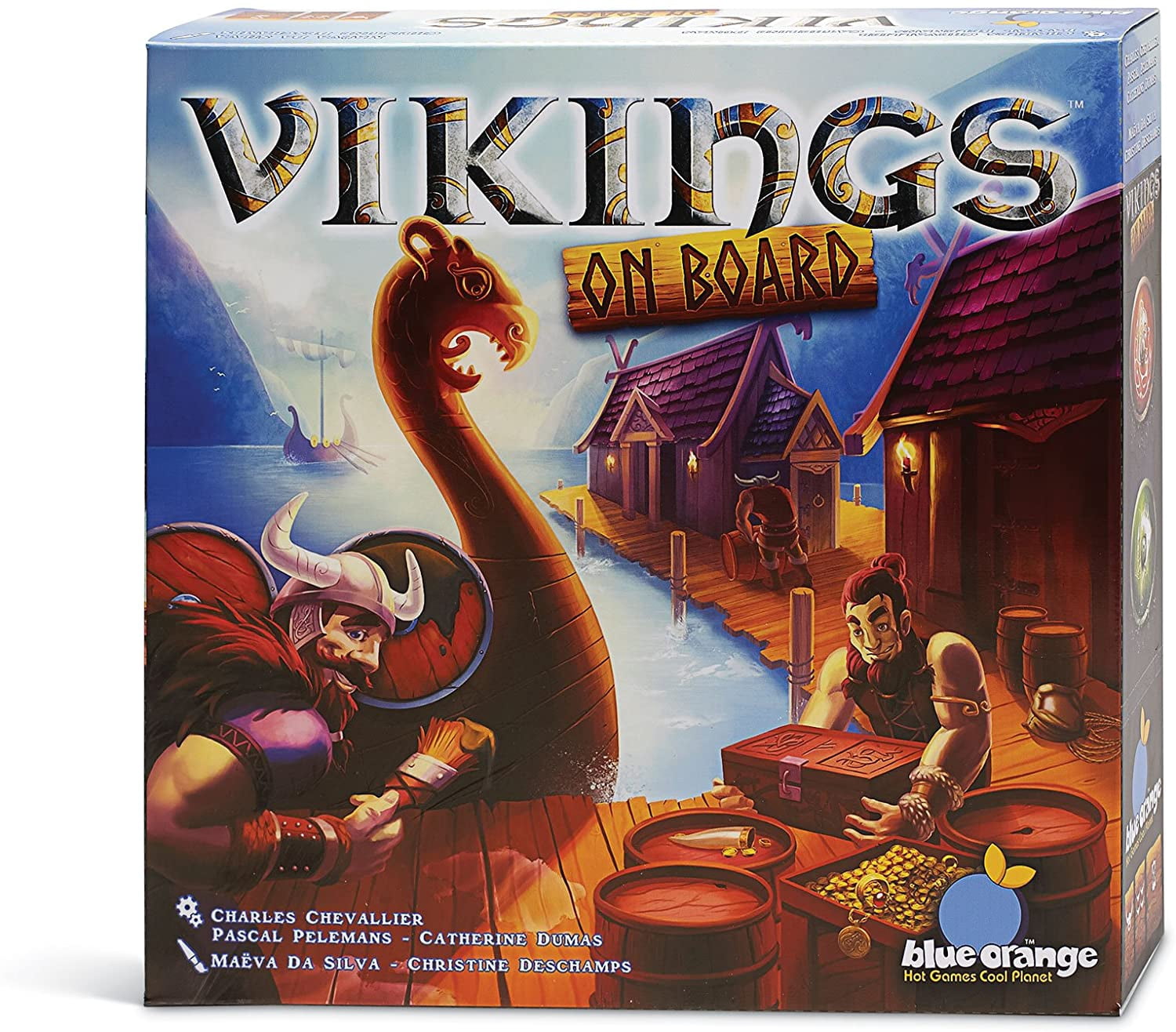 Blue Orange Vikings On Board Game, Worker placement game By Brand Blue  Orange - Walmart.com