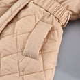 thumbnail image 5 of KAUOD Girls Fleece-Lined Parka Coats Winter Padded Quilted Puffer Outwear Teen Kids Windproof Warm down Jackets with Pockets, 5 of 9