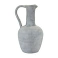 thumbnail image 2 of Melrose Distressed Ceramic Pitcher Vase - 9" - Gray, 2 of 3
