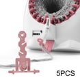 thumbnail image 3 of GUOOL 2-3 of pack 48 Wool Scarf Knitting Machine Hand DIY Knitting Machine Wire 2 Pcs, 3 of 9