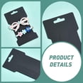 thumbnail image 5 of 200 Pcs Necklace Display Cards 4 Styles Paper Hair Ties Folding Display Cards Necklace Card Holder Jewelry Display Hanging Folding Cards, 5 of 5