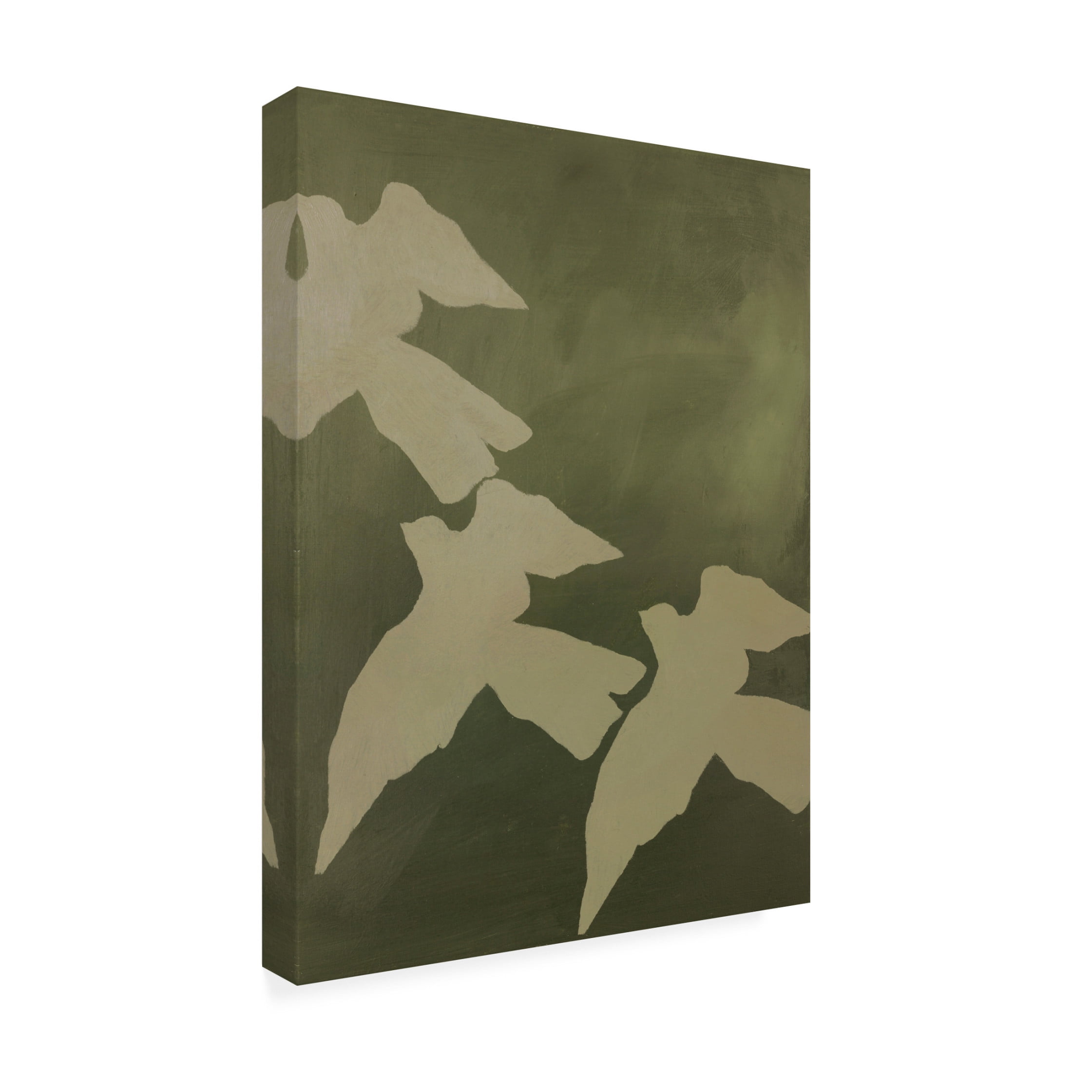 Canvas Wall Art - Design Fabrikken 'Migration' Wall Art for Living Room, Bedroom, or Office Décor by Trademark Fine Art - 14 x 19 Inches