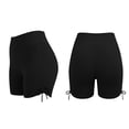 thumbnail image 2 of ShomPort Women's Yoga Shorts Stretch Sport Short Comfy High Waist Ruched Side Wicking Active Shorts Workout Running, 2 of 6
