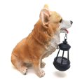 thumbnail image 3 of Figura de perro MONMOB Corgi Solar Light de resina, 25 x 13 x 30 cm, 3 of 4