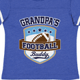 thumbnail image 4 of Inktastic Grandpa Football Buddy Boys or Girls Toddler T-Shirt, 4 of 5