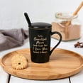 thumbnail image 5 of Gifts for Mom - To My Beautiful Mom Never Forget That I Love You Coffee Mugs, Christmas Gifts, Mother's Day Gifts, Birthday Gifts, Futtumy 14 fl oz Black Coffee Mugs Ceramic Mug Tea Cup, 5 of 9