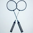 thumbnail image 3 of Keska K227 Offensive Style Badminton Racket for Adult Beginners - Lightweight, Durable Construction, Ideal for Indoor/Outdoor Play with Replacement Feature, Includes DSF333 Accessory (Red) - Perfect, 3 of 5