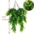 thumbnail image 3 of Clearance! FNGZ Artificial Flowers, Household Imitation, 2Pcs Eucalyptus Wall Hanging Green Hanging Vine Home Outdoor Decoration Flower, 2*Simulated Green, 3 of 5