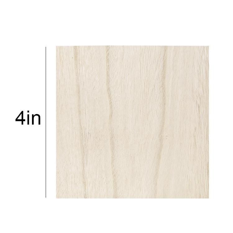 North Shore set of 3 wood squares 4 inch, Set of 3 wood squares 4 inch