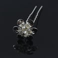 thumbnail image 2 of 12 Astilla Pinza de Pelo de La Boda Del Baile de Horquilla Rhinestone Accesorio Baoblaze horquilla de cristal, 2 of 6