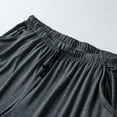 thumbnail image 5 of Posijego Sleep Shorts for Men Stretch Elastic Waist Casual Shorts Men's Pajama Shorts with Pockets, 5 of 6