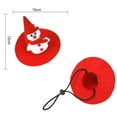 thumbnail image 6 of UDIYO Pet Headgear Pet Christmas Hat Adjustable Ultra-Light Vibrant Color Easy-wearing Dress Up Non-woven Fabric Xmas Tree Elk Style Dog Cat Cosplay Xmas Hat Pet Supplies, 6 of 7