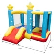 thumbnail image 5 of Canddidliike Inflatable Jumping Castle for Kids Toddler, Star Pattern Bouncer with Slide and Blower, 5 of 9
