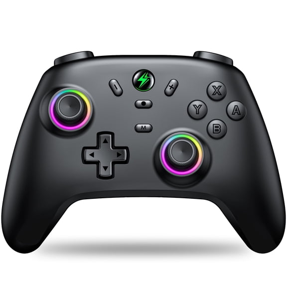 EUROA Switch 2 Pro Controller, Switch Controller Compatible with Switch 2/Switch OLED/Lite with Hall Effect Joystick, Turbo & Vibration