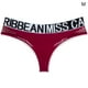 thumbnail image 3 of Tanga de femenina malla sin fisuras hueco hueco impreso cintura baja ropa interior transpirable g-string yoga bragas calzoncillos para el vino rojo m Inevent AP004233-13, 3 of 7