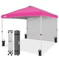 thumbnail image 2 of EAGLE PEAK 10 x 10 Pop up Canopy Tent, Instant Outdoor Folding Shelter,Pink, 2 of 9