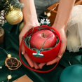 thumbnail image 2 of Hweilai Christmas Apple Gift Box Plastic Christmas Gift Box Christmas Eve Apple Gift Box Gift Box, 2 of 5