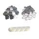 thumbnail image 5 of 100 Juego de insignias de botón en blanco Insignia de hierro Botones de pin de bricolaje Suministros Botón en forma de corazón Fabricante de botones Macarena Parte de la insignia del botón, 5 of 8
