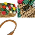 thumbnail image 5 of Pre-Owned Dolce & Gabbana Women's Straw Shoulder Bag in Natural and Multicolor (z7286), 5 of 5