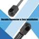 thumbnail image 5 of Resorte de Gas Unique Bargains Amortiguador Puerta Cocina 2uds 12pulgadas 40Lb Negro, 5 of 8