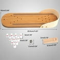 thumbnail image 5 of Aellinatey Mini Bowling Game Set Wooden Tabletop Bowling Game Desktops Bowling Toy Gift, 5 of 17